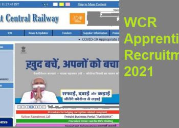 WCR Apprentice Recruitment 2021