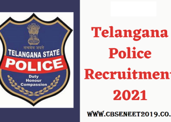 Telangana Police Recruitment 2021