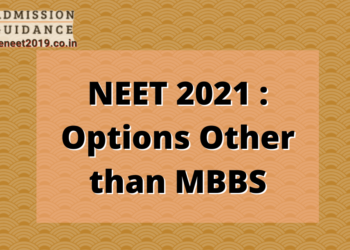 NEET 2021 : Options Other than MBBS
