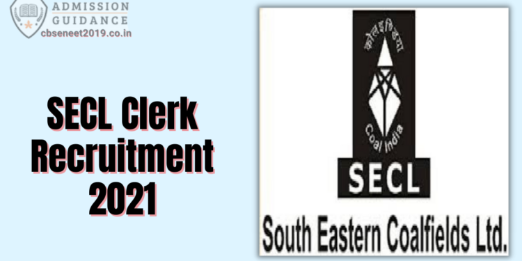 SECL Clerk Recruitment 2021