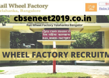 Rail Wheel Factory RWF Recruitment 2021