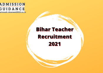 Bihar Teacher Recruitment 2021