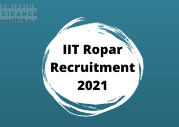 IIT Ropar Recruitment 2021