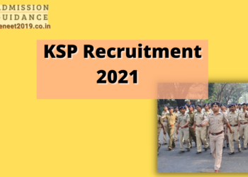 KSP Recruitment 2021