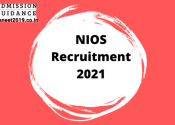 NIOS Recruitment 2021