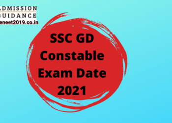 SSC GD Constable Exam Date 2021