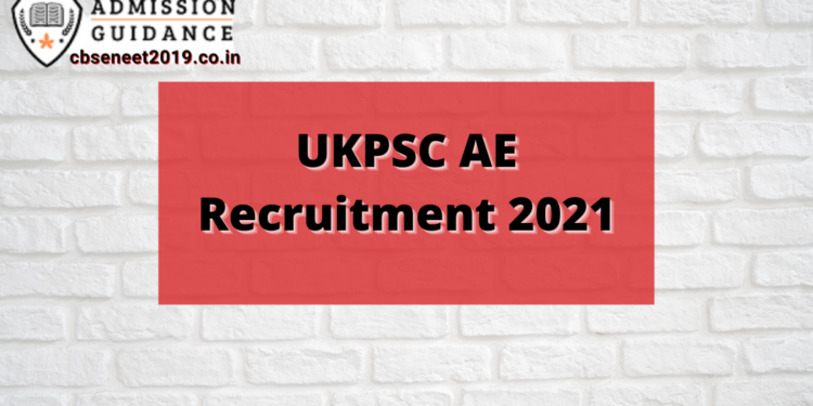 UKPSC AE Recruitment 2021