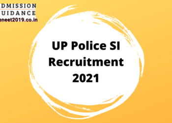 UP Police SI Recruitment 2021
