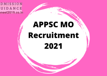 APPSC MO Recruitment 2021