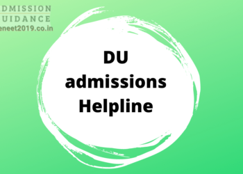 DU admissions Helpline