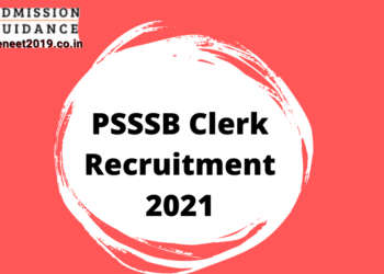 PSSSB Clerk Recruitment 2021