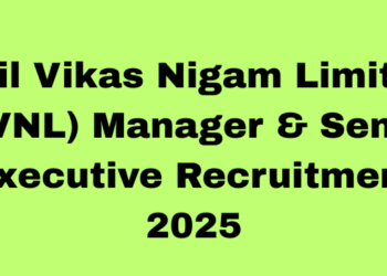 Rail Vikas Nigam Limited (RVNL) Manager & Senior Executive Recruitment 2025