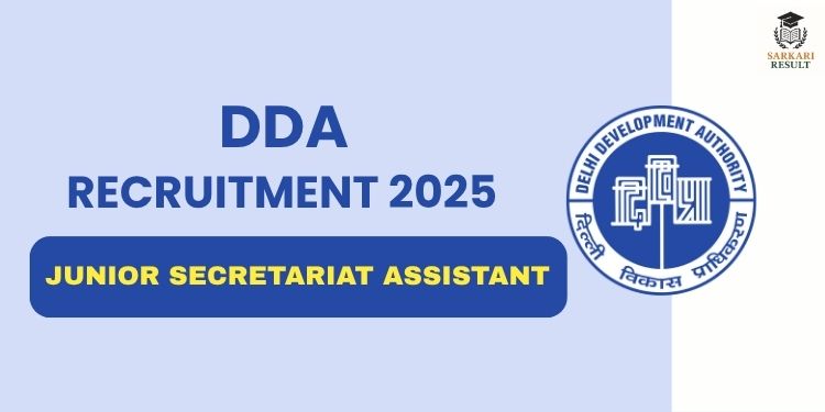 DDA Junior Secretariat Assistant Exam