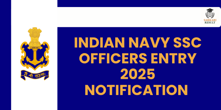 Indian Navy SSC officer Entry 2025