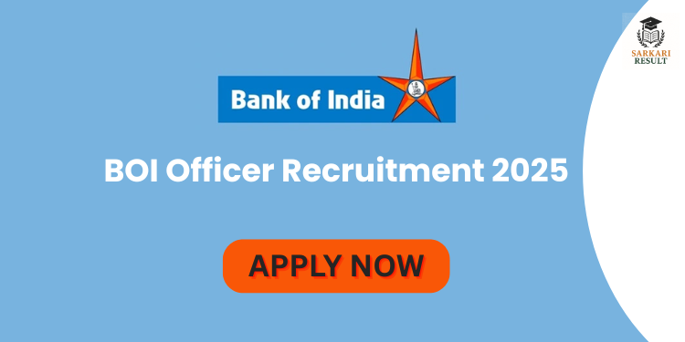 BOI  Officer Recruitment 2025