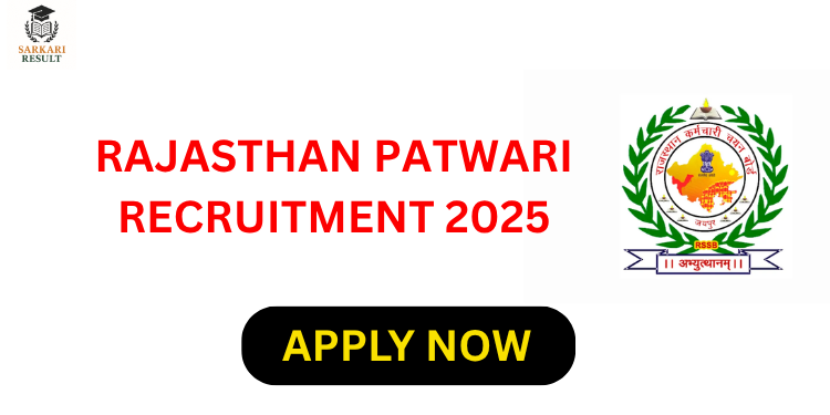 Rajasthan Patwari  Recruitment 2025