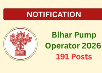 Bihar Pump Operator 2026