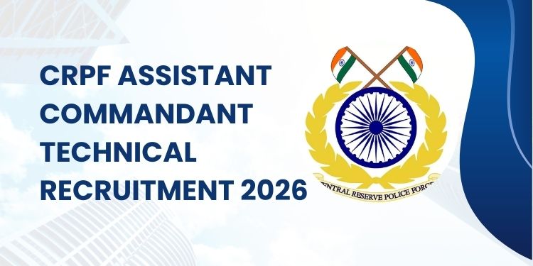 CRPF Technical Recruitment 2026