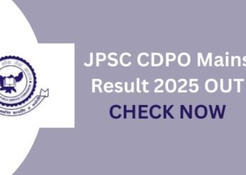JPSC CDPO Mains Result 2025