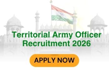 Territorial Army Officer Recruitment 2026