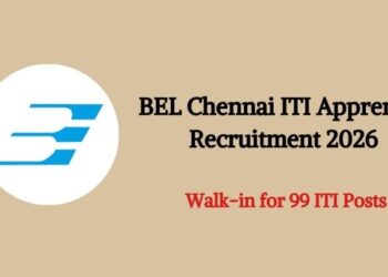 BEL Chennai ITI Apprentice Recruitment 2026