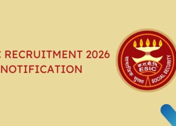 ESIC Recruitment 2026