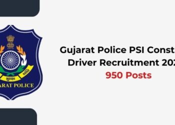 Gujarat Police PSI Constable Driver Recruitment 2026