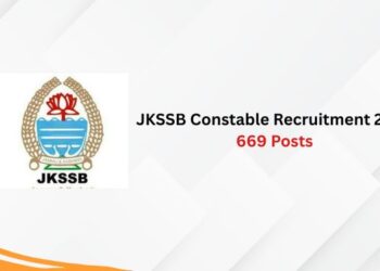 JKSSB Constable Recruitment 2026