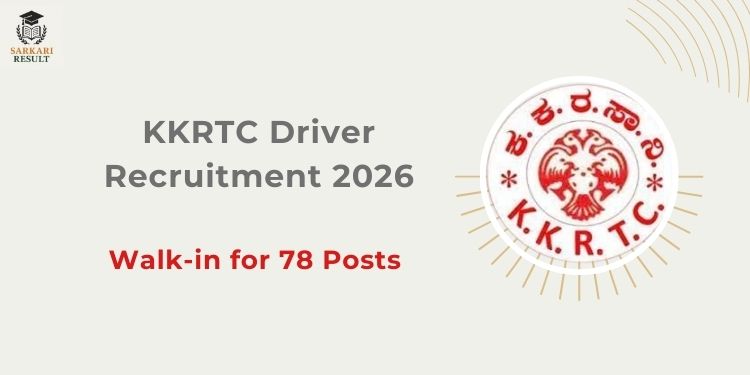 KKRTC Driver Recruitment 2026