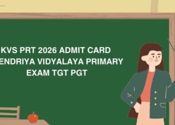KVS PRT 2026 Admit Card