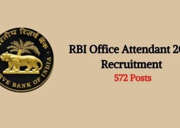 RBI Office Attendant 2026 Recruitment