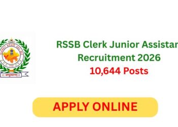 RSSB Clerk Junior Assistant Recruitment 2026